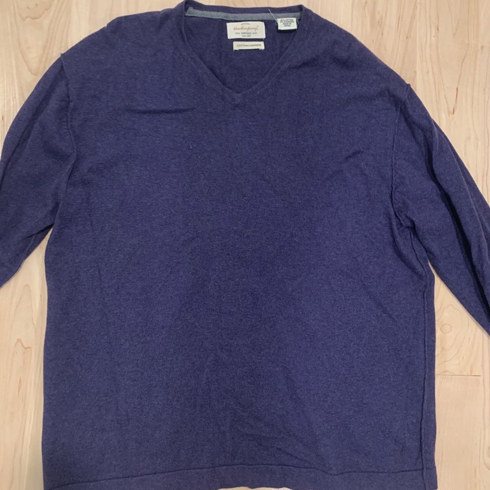 Weatherproof vintage V-neck sweater